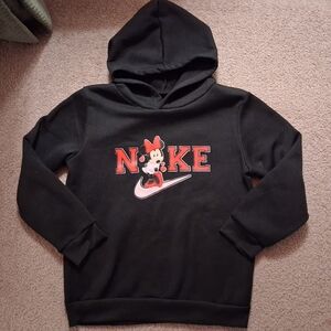 Black Custom Minnie Mouse Hoodie